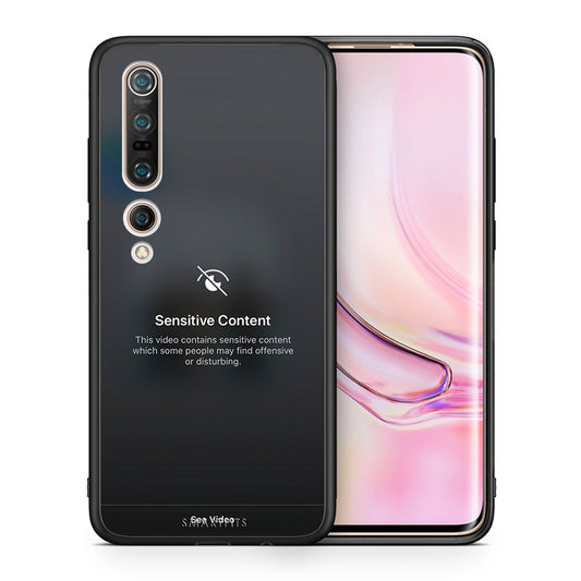 Θήκη Xiaomi Mi 10 Pro Sensitive Content από τη Smartfits με σχέδιο στο πίσω μέρος και μαύρο περίβλημα | Xiaomi Mi 10 Pro Sensitive Content case with colorful back and black bezels