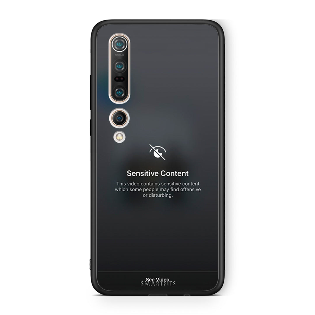 Xiaomi Mi 10 Sensitive Content θήκη από τη Smartfits με σχέδιο στο πίσω μέρος και μαύρο περίβλημα | Smartphone case with colorful back and black bezels by Smartfits