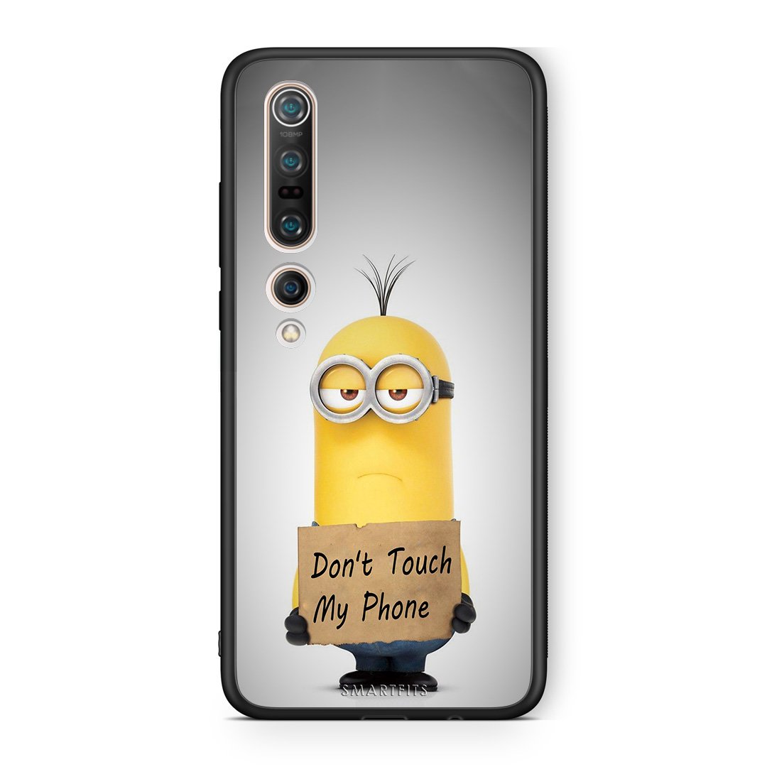 4 - Xiaomi Mi 10 Minion Text case, cover, bumper