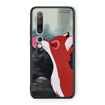 Xiaomi Mi 10 Pro Tod And Vixey Love 2 θήκη από τη Smartfits με σχέδιο στο πίσω μέρος και μαύρο περίβλημα | Smartphone case with colorful back and black bezels by Smartfits