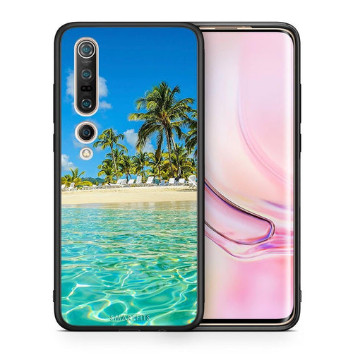 Θήκη Xiaomi Mi 10 Pro Tropical Vibes από τη Smartfits με σχέδιο στο πίσω μέρος και μαύρο περίβλημα | Xiaomi Mi 10 Pro Tropical Vibes case with colorful back and black bezels