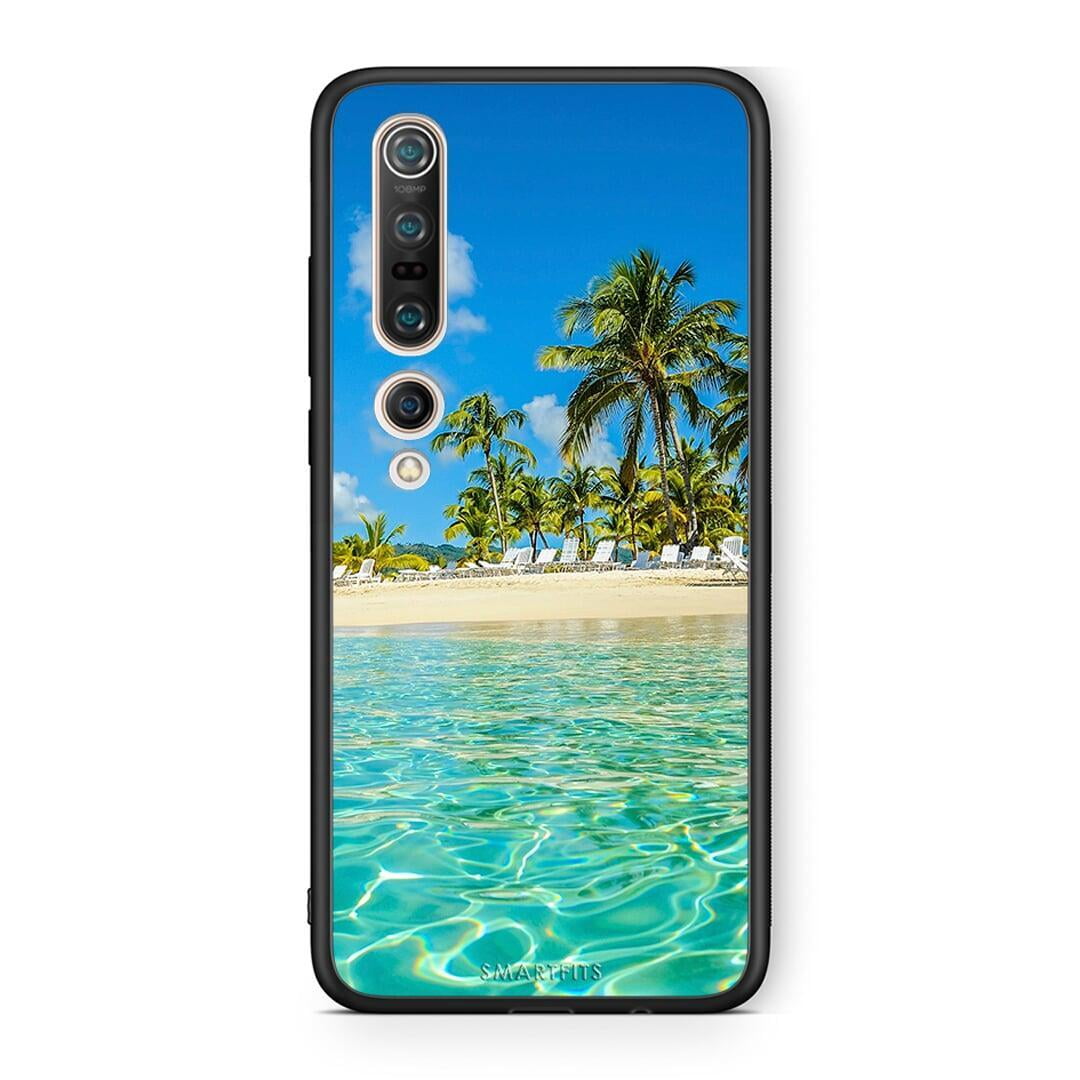Xiaomi Mi 10 Pro Tropical Vibes Θήκη από τη Smartfits με σχέδιο στο πίσω μέρος και μαύρο περίβλημα | Smartphone case with colorful back and black bezels by Smartfits