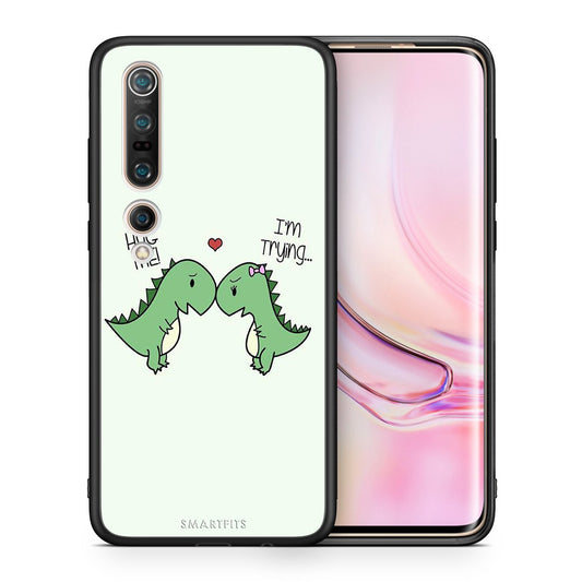 Θήκη Xiaomi Mi 10 Pro Rex Valentine από τη Smartfits με σχέδιο στο πίσω μέρος και μαύρο περίβλημα | Xiaomi Mi 10 Pro Rex Valentine case with colorful back and black bezels