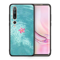 Thumbnail for Θήκη Xiaomi Mi 10 Water Flower από τη Smartfits με σχέδιο στο πίσω μέρος και μαύρο περίβλημα | Xiaomi Mi 10 Water Flower case with colorful back and black bezels