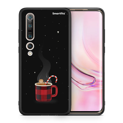 Θήκη Xiaomi Mi 10 Pro Xmas Bathing από τη Smartfits με σχέδιο στο πίσω μέρος και μαύρο περίβλημα | Xiaomi Mi 10 Pro Xmas Bathing case with colorful back and black bezels