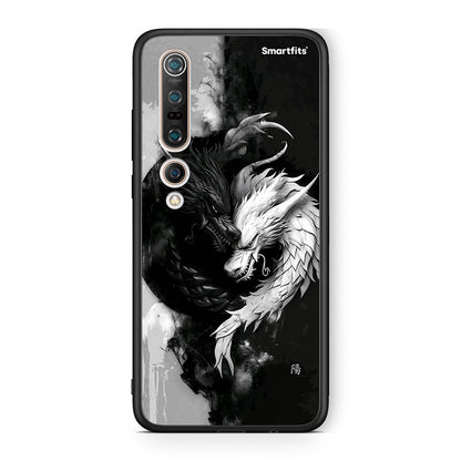 Xiaomi Mi 10 Yin Yang Θήκη από τη Smartfits με σχέδιο στο πίσω μέρος και μαύρο περίβλημα | Smartphone case with colorful back and black bezels by Smartfits