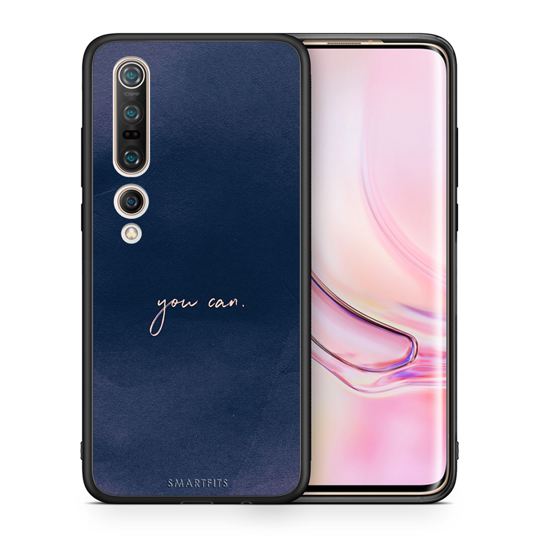 Θήκη Xiaomi Mi 10 Pro You Can από τη Smartfits με σχέδιο στο πίσω μέρος και μαύρο περίβλημα | Xiaomi Mi 10 Pro You Can case with colorful back and black bezels