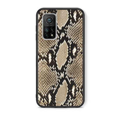Θήκη Xiaomi Mi 10T/10T Pro Fashion Snake Animal από τη Smartfits με σχέδιο στο πίσω μέρος και μαύρο περίβλημα | Xiaomi Mi 10T/10T Pro Fashion Snake Animal case with colorful back and black bezels