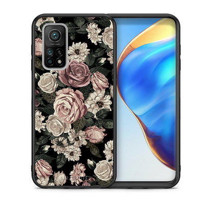 Θήκη Xiaomi Mi 10T/10T Pro Wild Roses Flower από τη Smartfits με σχέδιο στο πίσω μέρος και μαύρο περίβλημα | Xiaomi Mi 10T/10T Pro Wild Roses Flower case with colorful back and black bezels