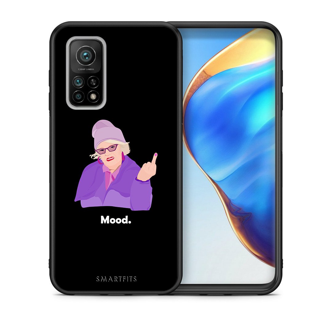 Θήκη Xiaomi Mi 10T/10T Pro Grandma Mood Black από τη Smartfits με σχέδιο στο πίσω μέρος και μαύρο περίβλημα | Xiaomi Mi 10T/10T Pro Grandma Mood Black case with colorful back and black bezels