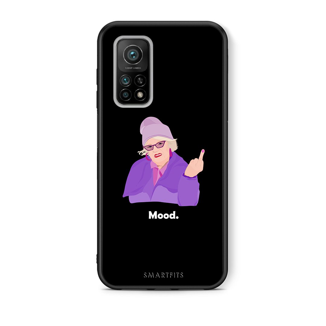 Θήκη Xiaomi Mi 10T/10T Pro Grandma Mood Black από τη Smartfits με σχέδιο στο πίσω μέρος και μαύρο περίβλημα | Xiaomi Mi 10T/10T Pro Grandma Mood Black case with colorful back and black bezels