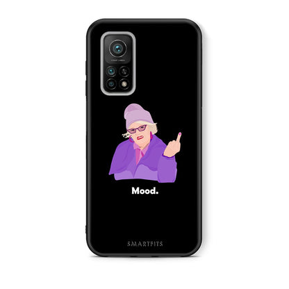 Θήκη Xiaomi Mi 10T/10T Pro Grandma Mood Black από τη Smartfits με σχέδιο στο πίσω μέρος και μαύρο περίβλημα | Xiaomi Mi 10T/10T Pro Grandma Mood Black case with colorful back and black bezels