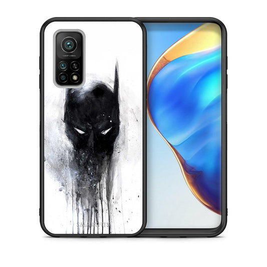 Θήκη Xiaomi Mi 10T/10T Pro Paint Bat Hero από τη Smartfits με σχέδιο στο πίσω μέρος και μαύρο περίβλημα | Xiaomi Mi 10T/10T Pro Paint Bat Hero case with colorful back and black bezels