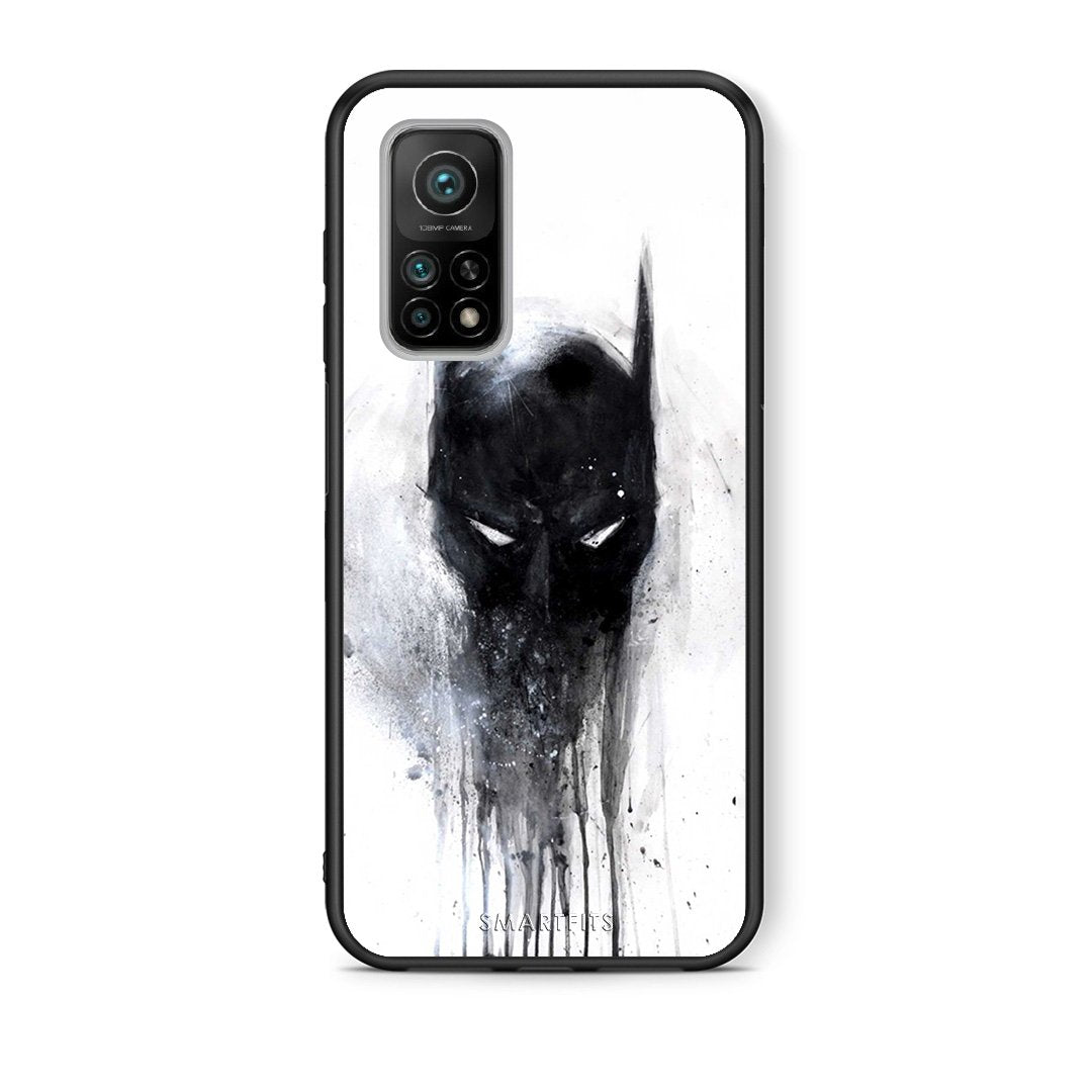 Θήκη Xiaomi Mi 10T/10T Pro Paint Bat Hero από τη Smartfits με σχέδιο στο πίσω μέρος και μαύρο περίβλημα | Xiaomi Mi 10T/10T Pro Paint Bat Hero case with colorful back and black bezels