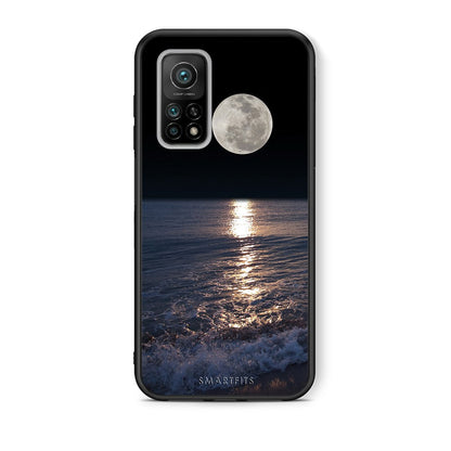 Θήκη Xiaomi Mi 10T/10T Pro Moon Landscape από τη Smartfits με σχέδιο στο πίσω μέρος και μαύρο περίβλημα | Xiaomi Mi 10T/10T Pro Moon Landscape case with colorful back and black bezels