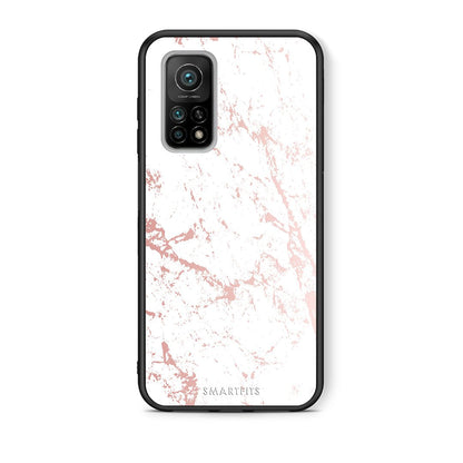 Θήκη Xiaomi Mi 10T/10T Pro Pink Splash Marble από τη Smartfits με σχέδιο στο πίσω μέρος και μαύρο περίβλημα | Xiaomi Mi 10T/10T Pro Pink Splash Marble case with colorful back and black bezels