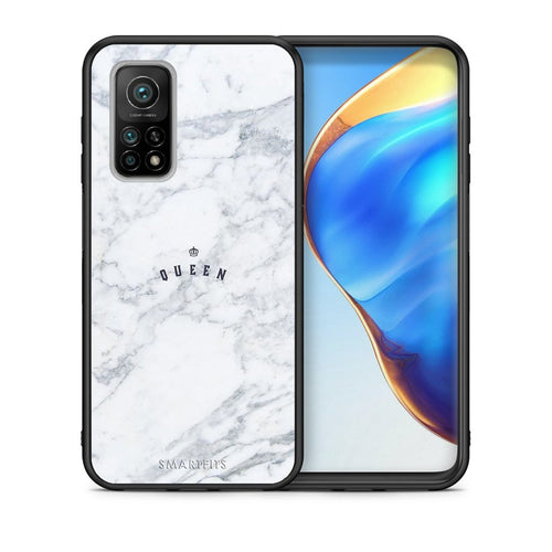 Θήκη Xiaomi Mi 10T/10T Pro Queen Marble από τη Smartfits με σχέδιο στο πίσω μέρος και μαύρο περίβλημα | Xiaomi Mi 10T/10T Pro Queen Marble case with colorful back and black bezels