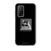 Thumbnail for Θήκη Xiaomi Mi 10T/10T Pro Meme Cat από τη Smartfits με σχέδιο στο πίσω μέρος και μαύρο περίβλημα | Xiaomi Mi 10T/10T Pro Meme Cat case with colorful back and black bezels
