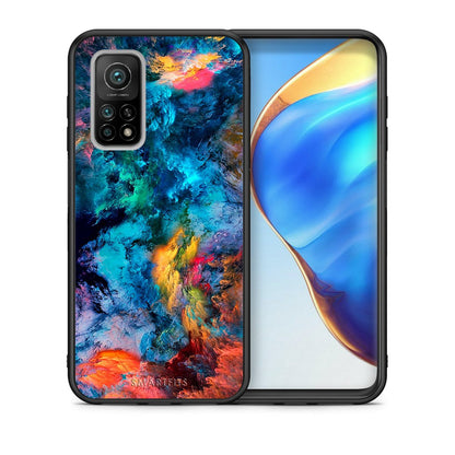 Θήκη Xiaomi Mi 10T/10T Pro Crayola Paint από τη Smartfits με σχέδιο στο πίσω μέρος και μαύρο περίβλημα | Xiaomi Mi 10T/10T Pro Crayola Paint case with colorful back and black bezels