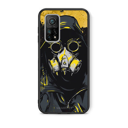 Θήκη Xiaomi Mi 10T/10T Pro Mask PopArt από τη Smartfits με σχέδιο στο πίσω μέρος και μαύρο περίβλημα | Xiaomi Mi 10T/10T Pro Mask PopArt case with colorful back and black bezels