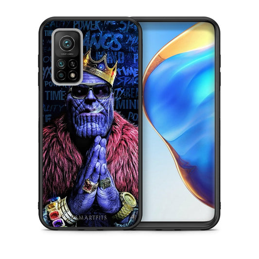 Θήκη Xiaomi Mi 10T/10T Pro Thanos PopArt από τη Smartfits με σχέδιο στο πίσω μέρος και μαύρο περίβλημα | Xiaomi Mi 10T/10T Pro Thanos PopArt case with colorful back and black bezels