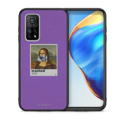 Θήκη Xiaomi Mi 10T/10T Pro Monalisa Popart από τη Smartfits με σχέδιο στο πίσω μέρος και μαύρο περίβλημα | Xiaomi Mi 10T/10T Pro Monalisa Popart case with colorful back and black bezels