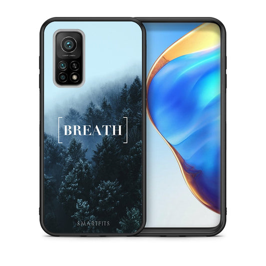Θήκη Xiaomi Mi 10T/10T Pro Breath Quote από τη Smartfits με σχέδιο στο πίσω μέρος και μαύρο περίβλημα | Xiaomi Mi 10T/10T Pro Breath Quote case with colorful back and black bezels