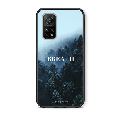 Θήκη Xiaomi Mi 10T/10T Pro Breath Quote από τη Smartfits με σχέδιο στο πίσω μέρος και μαύρο περίβλημα | Xiaomi Mi 10T/10T Pro Breath Quote case with colorful back and black bezels