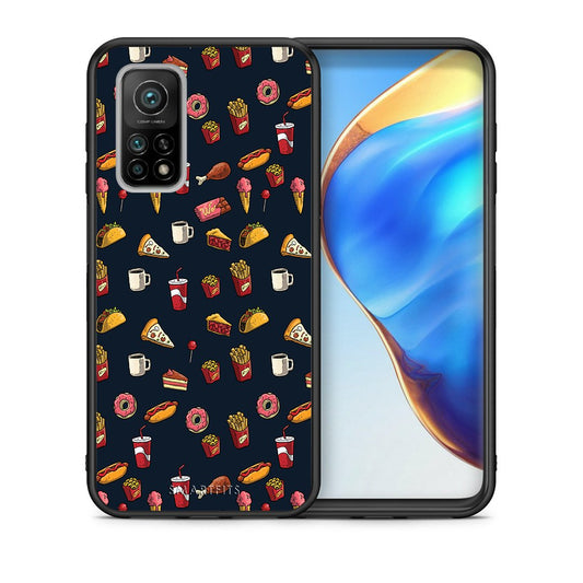 Θήκη Xiaomi Mi 10T/10T Pro Hungry Random από τη Smartfits με σχέδιο στο πίσω μέρος και μαύρο περίβλημα | Xiaomi Mi 10T/10T Pro Hungry Random case with colorful back and black bezels