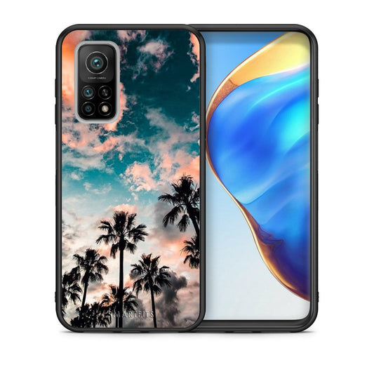 Θήκη Xiaomi Mi 10T/10T Pro Sky Summer από τη Smartfits με σχέδιο στο πίσω μέρος και μαύρο περίβλημα | Xiaomi Mi 10T/10T Pro Sky Summer case with colorful back and black bezels