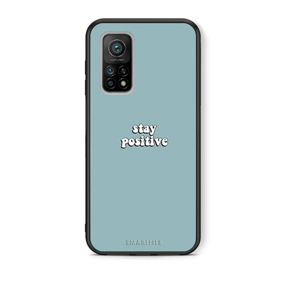 Θήκη Xiaomi Mi 10T/10T Pro Positive Text από τη Smartfits με σχέδιο στο πίσω μέρος και μαύρο περίβλημα | Xiaomi Mi 10T/10T Pro Positive Text case with colorful back and black bezels