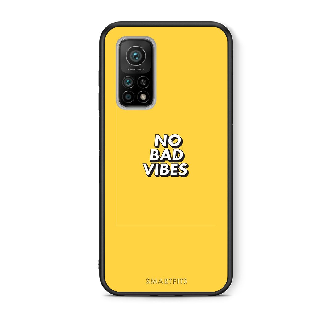 Θήκη Xiaomi Mi 10T/10T Pro Vibes Text από τη Smartfits με σχέδιο στο πίσω μέρος και μαύρο περίβλημα | Xiaomi Mi 10T/10T Pro Vibes Text case with colorful back and black bezels