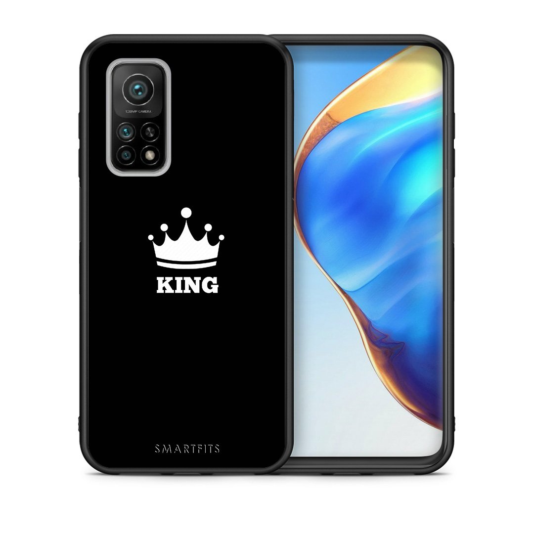 Θήκη Xiaomi Mi 10T/10T Pro King Valentine από τη Smartfits με σχέδιο στο πίσω μέρος και μαύρο περίβλημα | Xiaomi Mi 10T/10T Pro King Valentine case with colorful back and black bezels