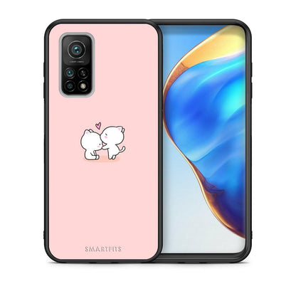 Θήκη Xiaomi Mi 10T/10T Pro Love Valentine από τη Smartfits με σχέδιο στο πίσω μέρος και μαύρο περίβλημα | Xiaomi Mi 10T/10T Pro Love Valentine case with colorful back and black bezels