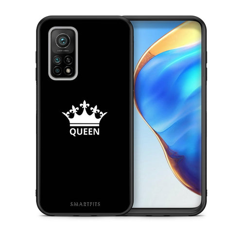 Θήκη Xiaomi Mi 10T/10T Pro Queen Valentine από τη Smartfits με σχέδιο στο πίσω μέρος και μαύρο περίβλημα | Xiaomi Mi 10T/10T Pro Queen Valentine case with colorful back and black bezels