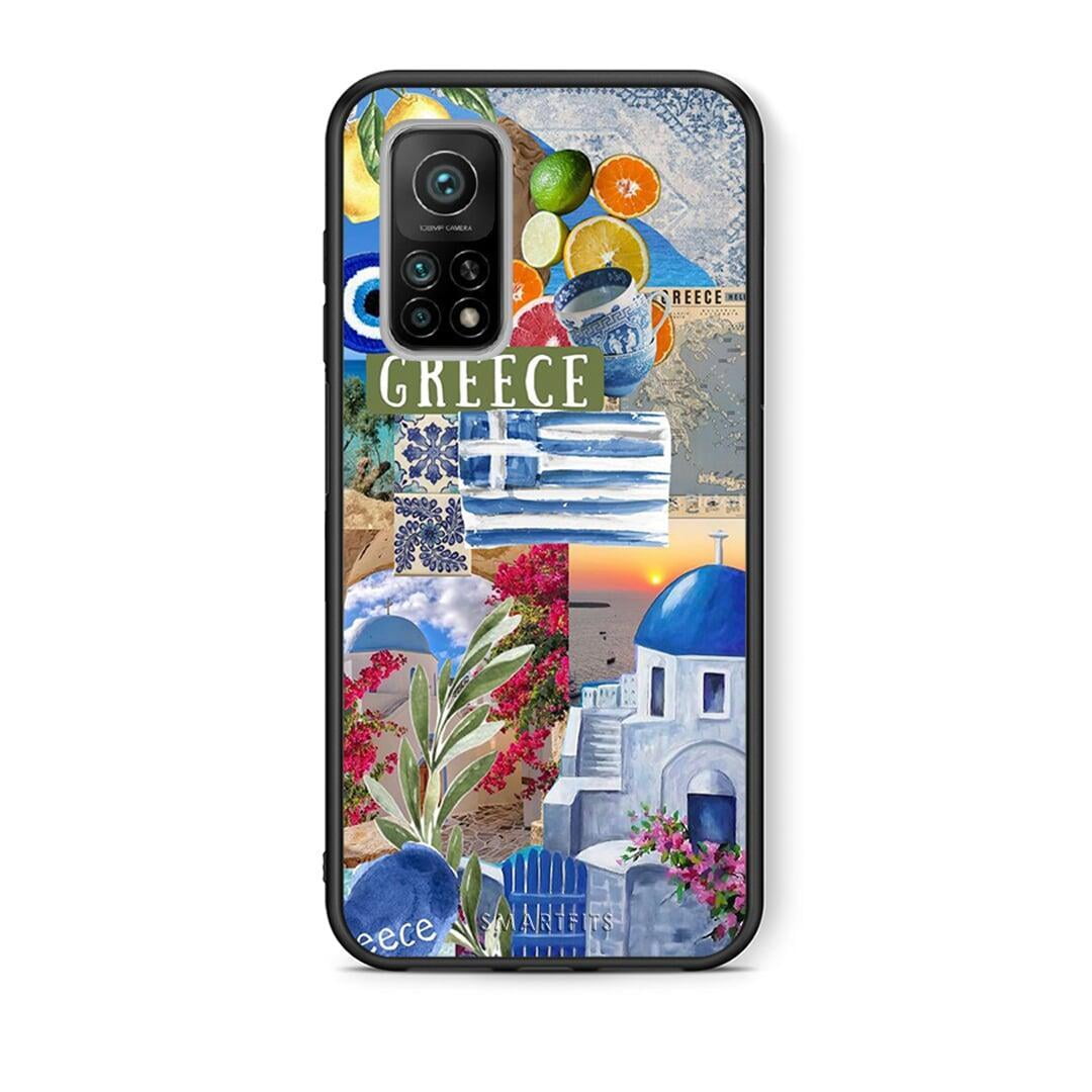 Θήκη Xiaomi Mi 10T / 10T Pro All Greek από τη Smartfits με σχέδιο στο πίσω μέρος και μαύρο περίβλημα | Xiaomi Mi 10T / 10T Pro All Greek case with colorful back and black bezels