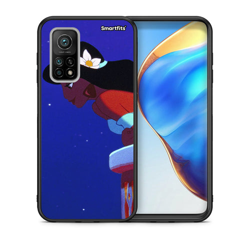 Θήκη Xiaomi Mi 10T/10T Pro Alladin And Jasmine Love 2 από τη Smartfits με σχέδιο στο πίσω μέρος και μαύρο περίβλημα | Xiaomi Mi 10T/10T Pro Alladin And Jasmine Love 2 case with colorful back and black bezels