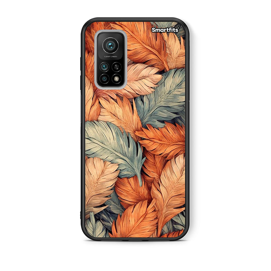 Θήκη Xiaomi Mi 10T / 10T Pro Autumn Leaves από τη Smartfits με σχέδιο στο πίσω μέρος και μαύρο περίβλημα | Xiaomi Mi 10T / 10T Pro Autumn Leaves case with colorful back and black bezels