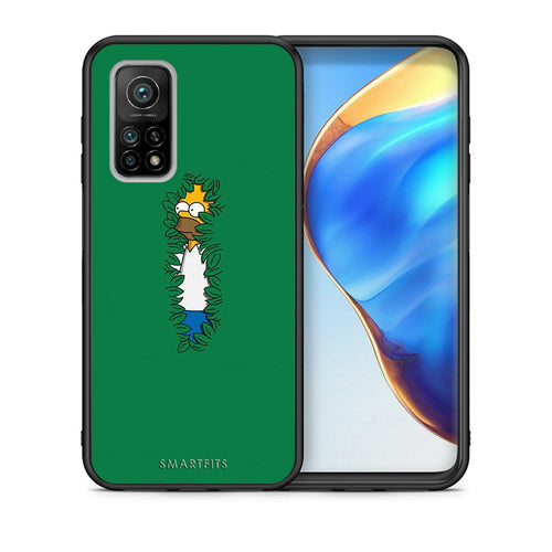 Θήκη Αγίου Βαλεντίνου Xiaomi Mi 10T / 10T Pro Bush Man από τη Smartfits με σχέδιο στο πίσω μέρος και μαύρο περίβλημα | Xiaomi Mi 10T / 10T Pro Bush Man case with colorful back and black bezels