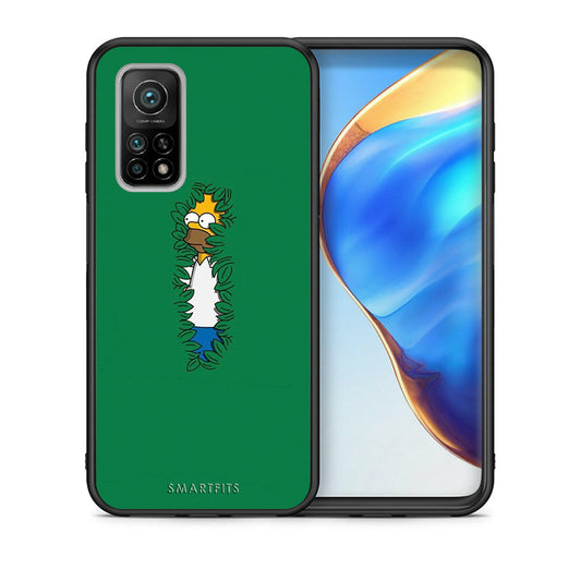 Θήκη Αγίου Βαλεντίνου Xiaomi Mi 10T / 10T Pro Bush Man από τη Smartfits με σχέδιο στο πίσω μέρος και μαύρο περίβλημα | Xiaomi Mi 10T / 10T Pro Bush Man case with colorful back and black bezels