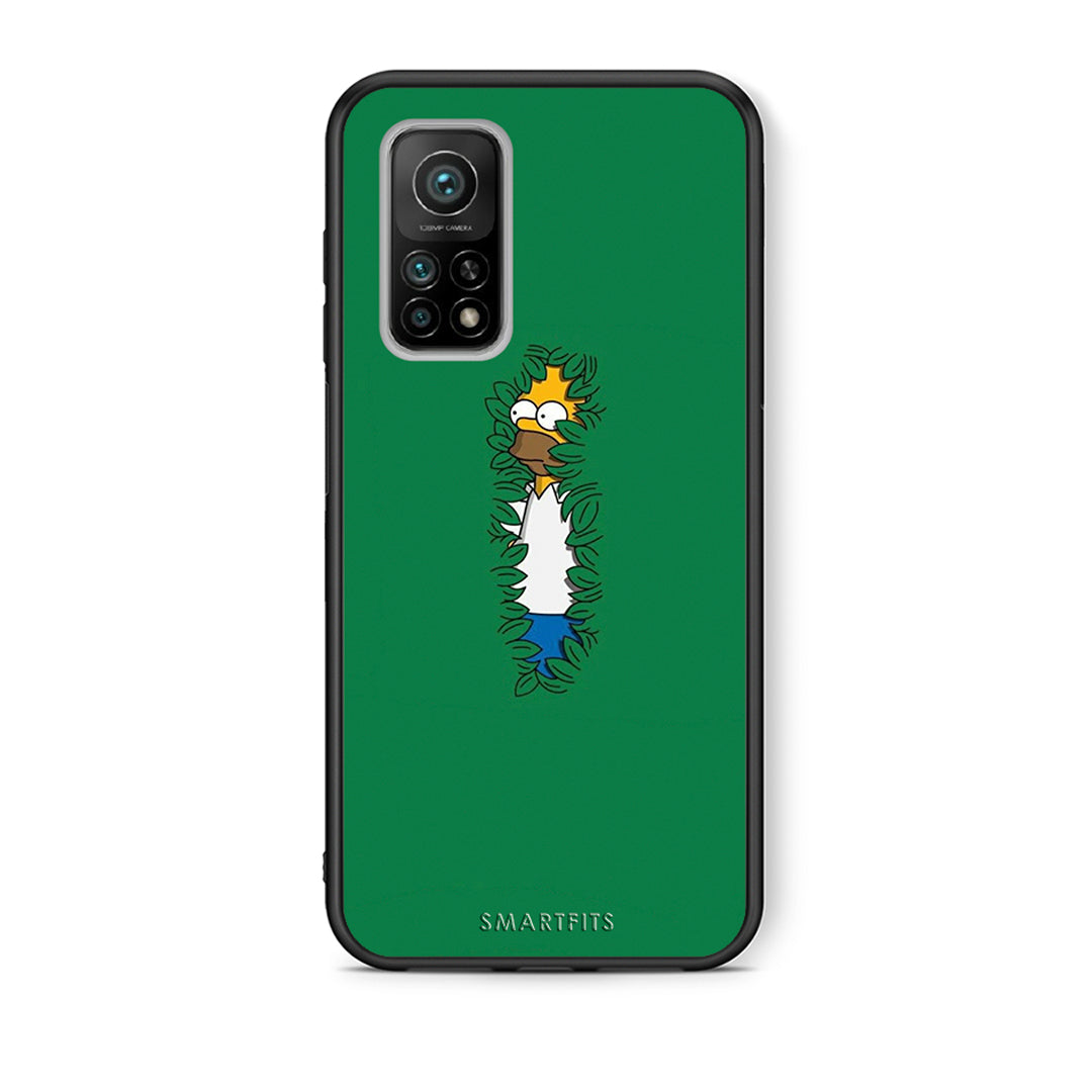 Θήκη Αγίου Βαλεντίνου Xiaomi Mi 10T / 10T Pro Bush Man από τη Smartfits με σχέδιο στο πίσω μέρος και μαύρο περίβλημα | Xiaomi Mi 10T / 10T Pro Bush Man case with colorful back and black bezels