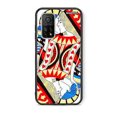 Θήκη Xiaomi Mi 10T/10T Pro Card Love από τη Smartfits με σχέδιο στο πίσω μέρος και μαύρο περίβλημα | Xiaomi Mi 10T/10T Pro Card Love case with colorful back and black bezels