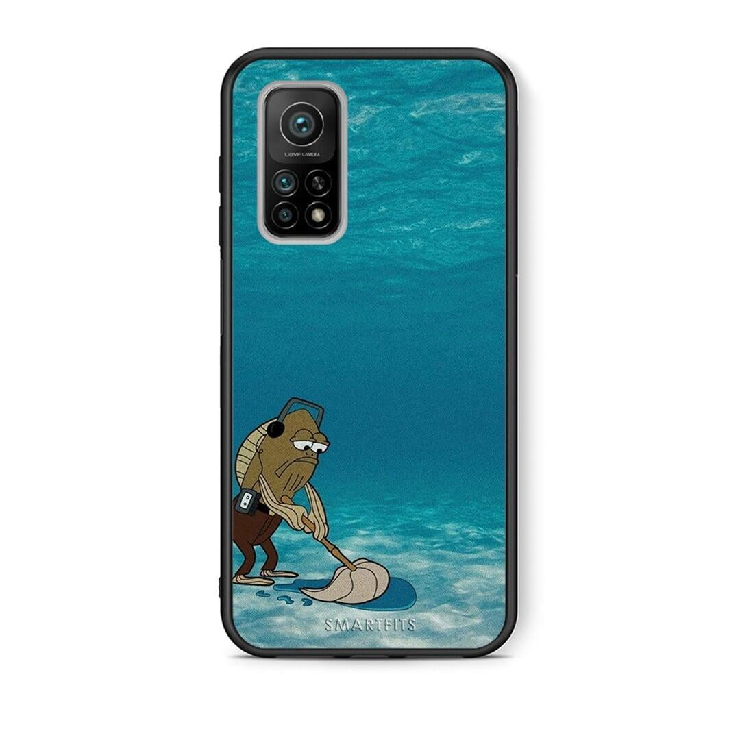 Θήκη Xiaomi Mi 10T / 10T Pro Clean The Ocean από τη Smartfits με σχέδιο στο πίσω μέρος και μαύρο περίβλημα | Xiaomi Mi 10T / 10T Pro Clean The Ocean case with colorful back and black bezels
