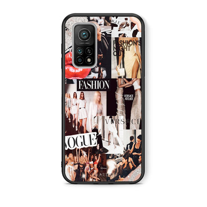 Θήκη Αγίου Βαλεντίνου Xiaomi Mi 10T / 10T Pro Collage Fashion από τη Smartfits με σχέδιο στο πίσω μέρος και μαύρο περίβλημα | Xiaomi Mi 10T / 10T Pro Collage Fashion case with colorful back and black bezels