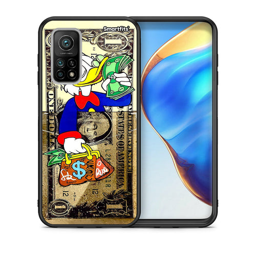 Θήκη Xiaomi Mi 10T / 10T Pro Duck Money από τη Smartfits με σχέδιο στο πίσω μέρος και μαύρο περίβλημα | Xiaomi Mi 10T / 10T Pro Duck Money case with colorful back and black bezels