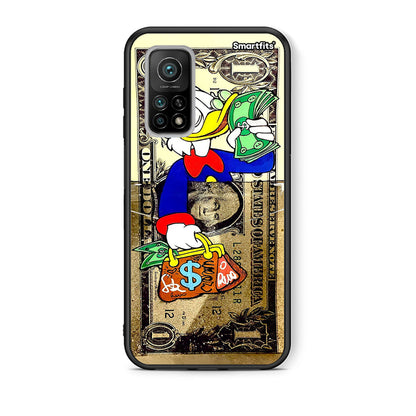Θήκη Xiaomi Mi 10T / 10T Pro Duck Money από τη Smartfits με σχέδιο στο πίσω μέρος και μαύρο περίβλημα | Xiaomi Mi 10T / 10T Pro Duck Money case with colorful back and black bezels