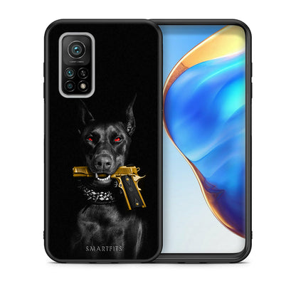 Θήκη Αγίου Βαλεντίνου Xiaomi Mi 10T / 10T Pro Golden Gun από τη Smartfits με σχέδιο στο πίσω μέρος και μαύρο περίβλημα | Xiaomi Mi 10T / 10T Pro Golden Gun case with colorful back and black bezels