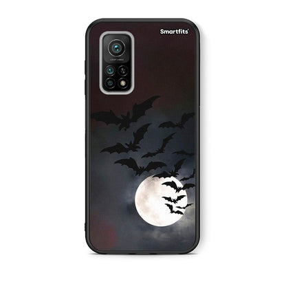 Θήκη Xiaomi Mi 10T / 10T Pro Halloween Bat Night από τη Smartfits με σχέδιο στο πίσω μέρος και μαύρο περίβλημα | Xiaomi Mi 10T / 10T Pro Halloween Bat Night case with colorful back and black bezels
