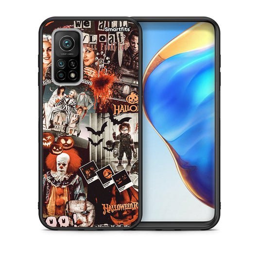 Θήκη Xiaomi Mi 10T / 10T Pro Halloween Spooky Season από τη Smartfits με σχέδιο στο πίσω μέρος και μαύρο περίβλημα | Xiaomi Mi 10T / 10T Pro Halloween Spooky Season case with colorful back and black bezels