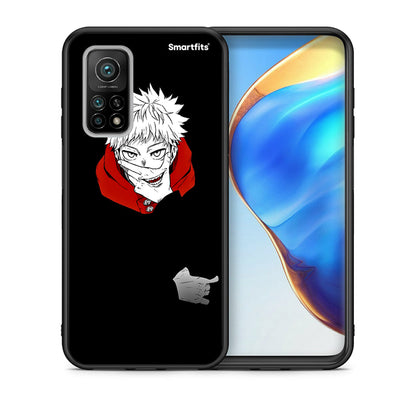 Θήκη Xiaomi Mi 10T/10T Pro Itadori Anime από τη Smartfits με σχέδιο στο πίσω μέρος και μαύρο περίβλημα | Xiaomi Mi 10T/10T Pro Itadori Anime case with colorful back and black bezels